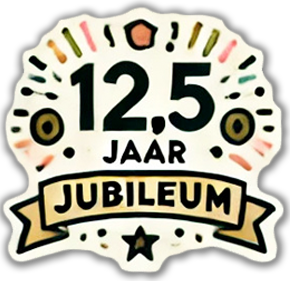 12,5 jaar jubileum