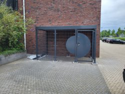 Fietsenstalling FS01 bij bedrijfspand